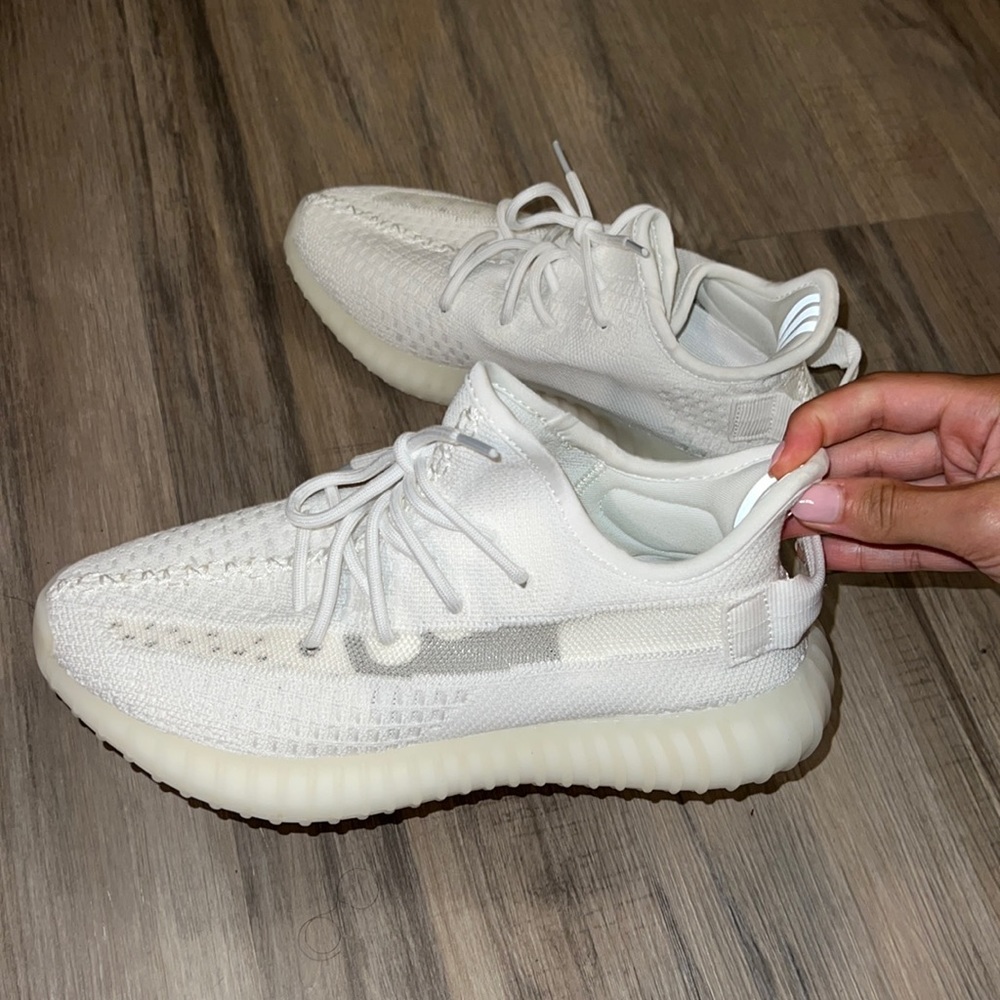 White Yeezys
